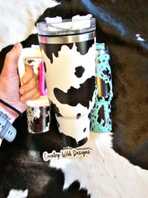 Load image into Gallery viewer, 40oz Cow Print Ready to Ship