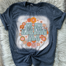 Load image into Gallery viewer, In my healing era Bleached Distressed Tee Shirt