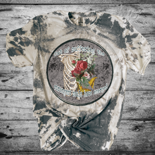 Load image into Gallery viewer, Mental Health Matters Most Bleached Distressed Tee Shirt