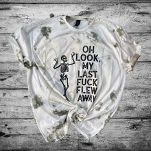 Load image into Gallery viewer, My last fuck Bleached Distressed Tee Shirt