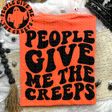 Load image into Gallery viewer, People Give Me the Creeps Comfort Colors Tee