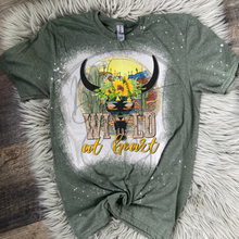 Load image into Gallery viewer, Wild at heart Bleached Distressed Tee Shirt