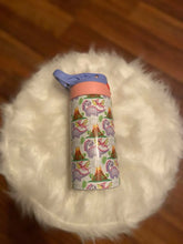 Load image into Gallery viewer, Pink Purple Dinosaurs Kids Tumbler