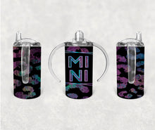 Load image into Gallery viewer, Mini black leopard Kids Tumbler