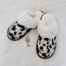 Load image into Gallery viewer, Comfy Cozy Western Slippers RTS
